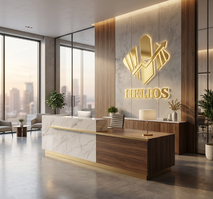 Helios Reception Area