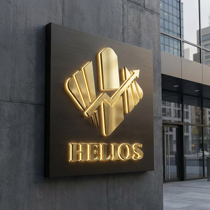 Helios Logo Sign